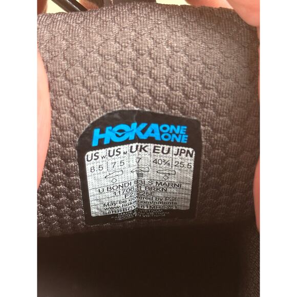 HOKA x Marni Bondi B3LS Bracken Sneaker - Size 7.5M - NEW - Picture 9 of 10